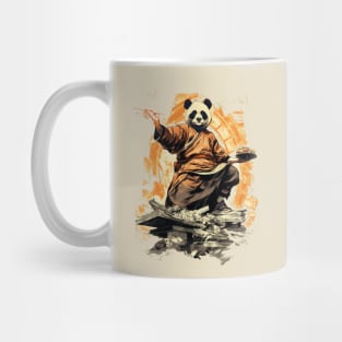 Dim Sum Panda Retro Design Mug